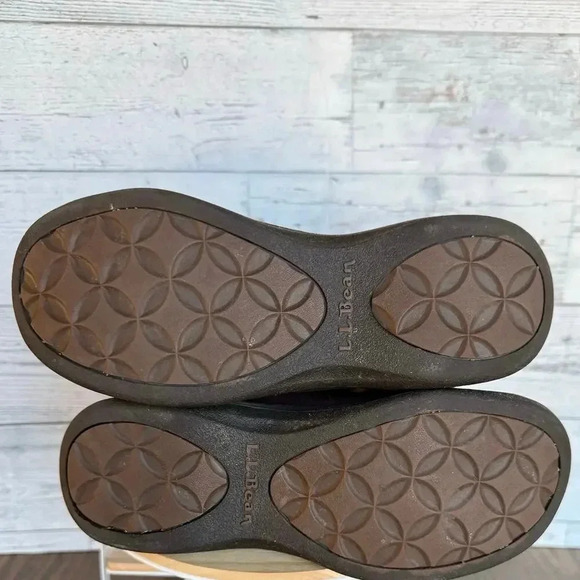 L.L. Bean Women's Waterproof Nordic Casual Boots Size 6M Brown - Picture 5 of 12